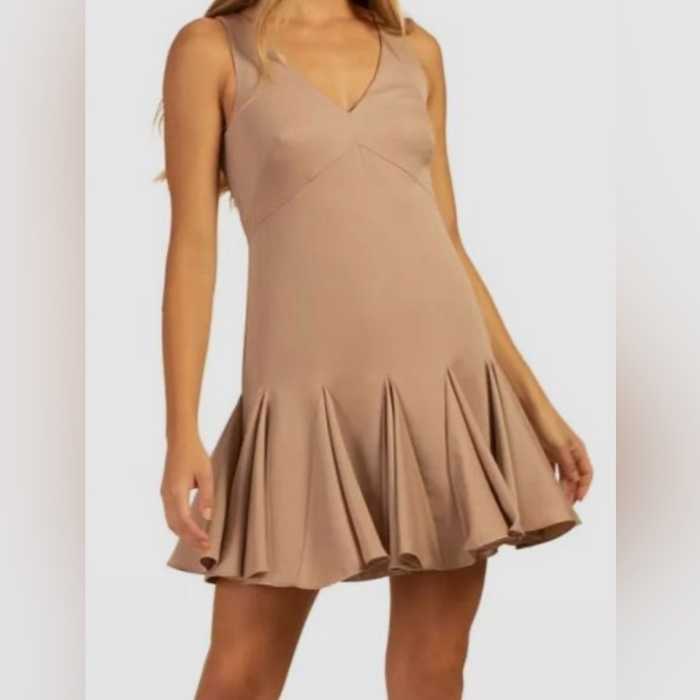 Trina Turk Tan Mini Dress, Size 2